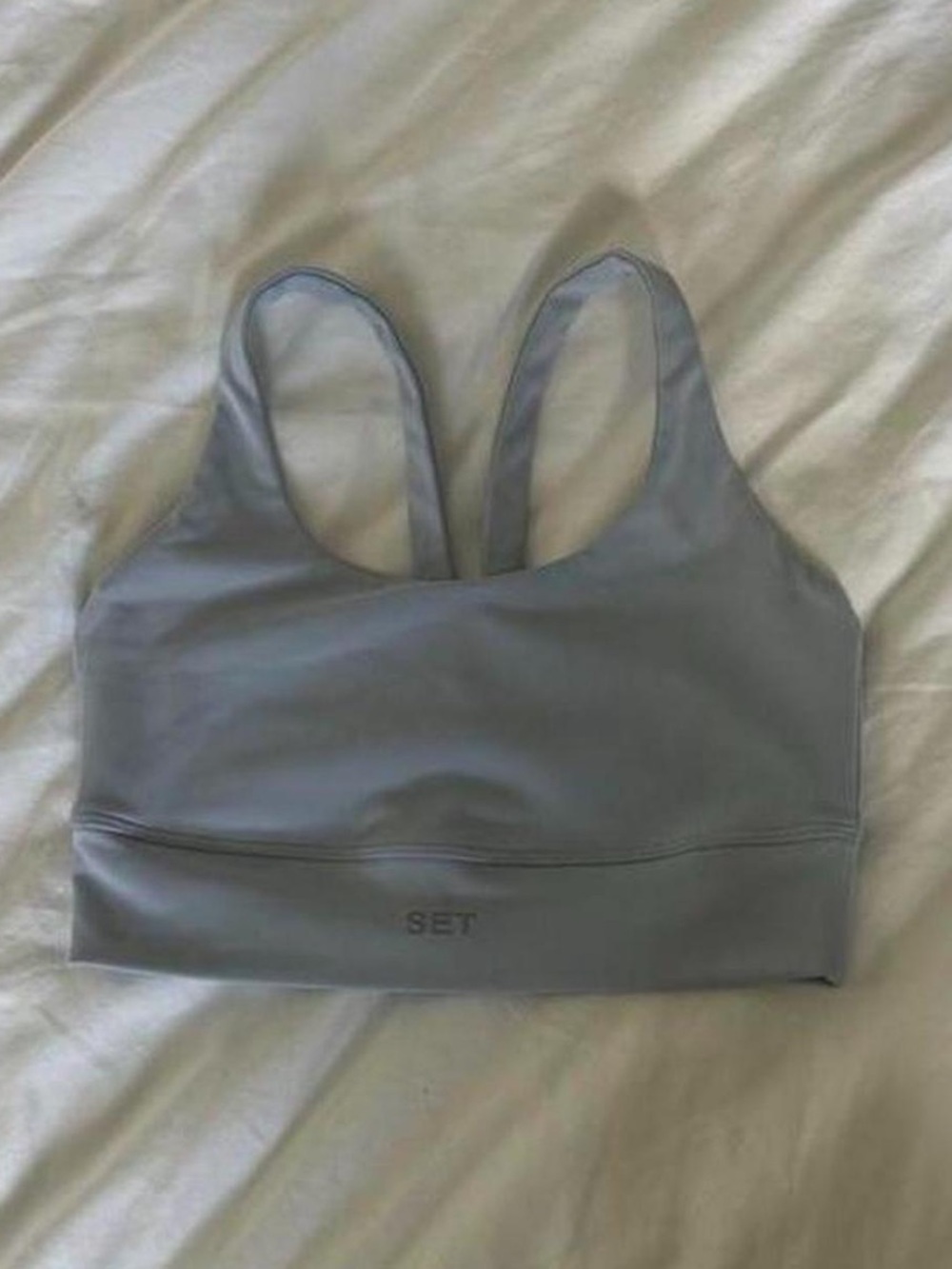 Set Active Luxform sports bra in frost
